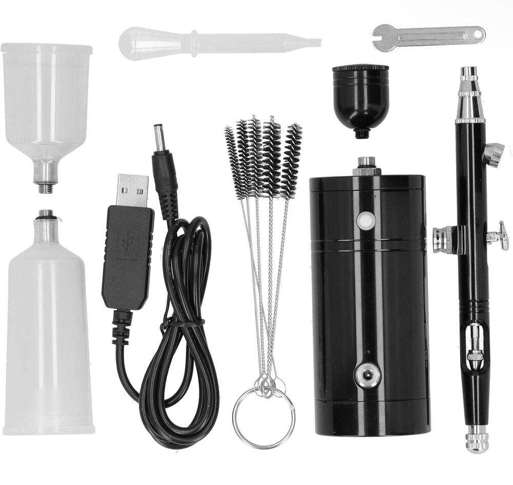 Portable Cordless Airbrush Kit With Compressor, Beauty & Nail Art, NWT